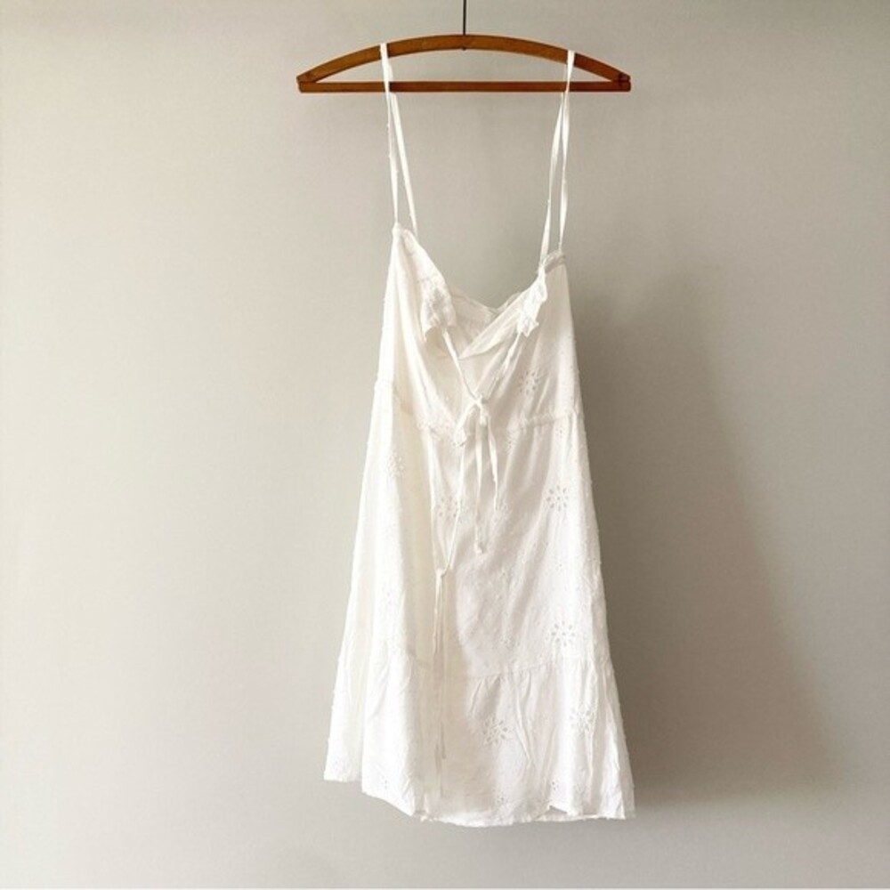NWT Lulus Perfect Summer Day Eyelet Lace Mini‎ Dress - Picture 4 of 8
